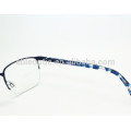Großhandel Designer Replik Mann Halbrahmen Metall optische Brille
